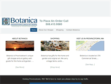 Tablet Screenshot of botanica-pt.com